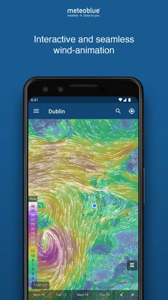 تحميل تطبيق Meteoblue weather لمعرفة حالة الجو بدقة