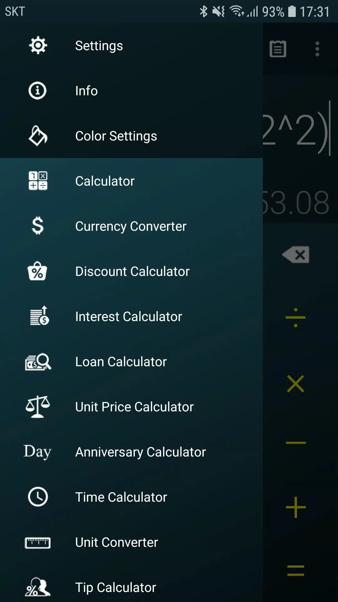 تحميل تطبيق Multi Calculator الة حاسبة قياسية وعلمية