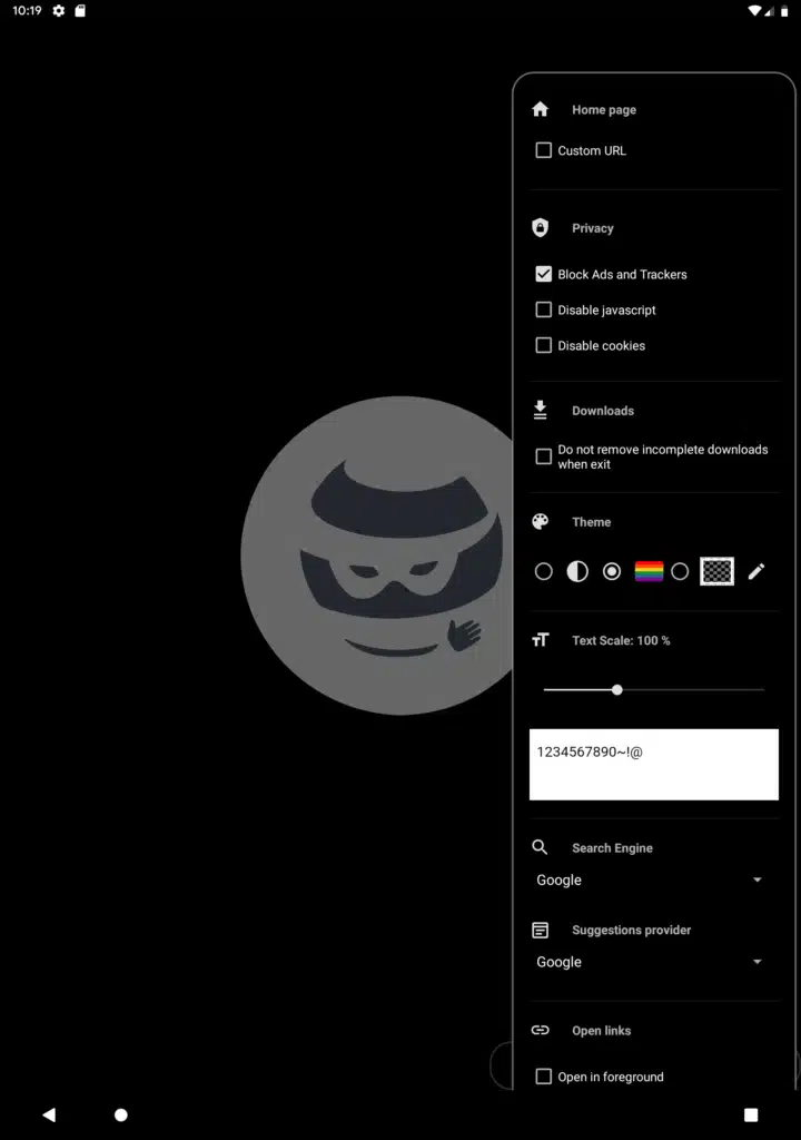 تحميل تطبيق OH Private Web Browser للتصفح بامان و خصوصية