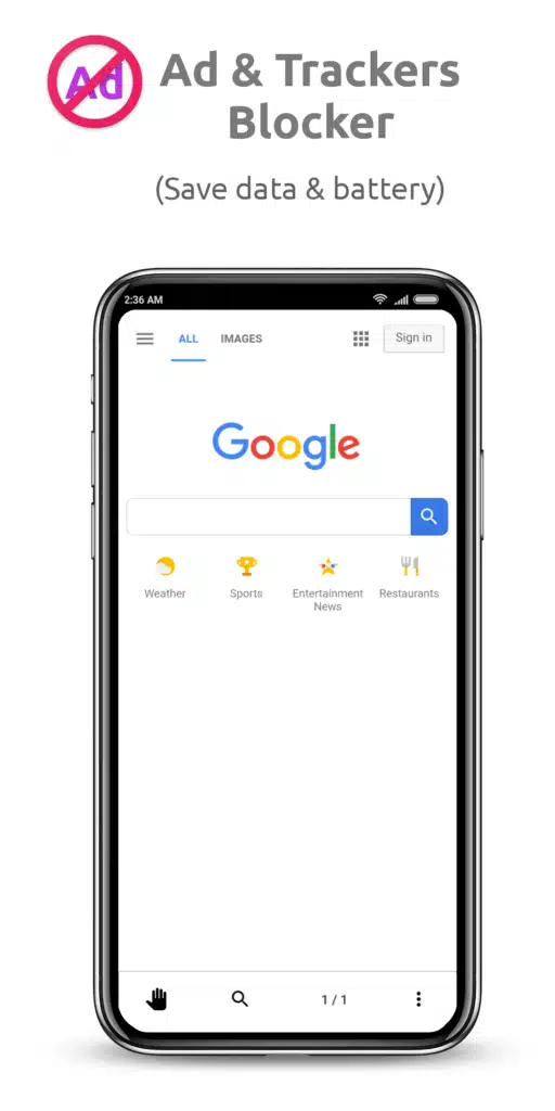 تحميل تطبيق OH Web Browser متصفح ويب للاستخدام بيد واحدة