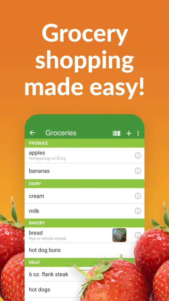 تحميل تطبيق Our Groceries Shopping List لإنشاء وإدارة قوائم التسوق