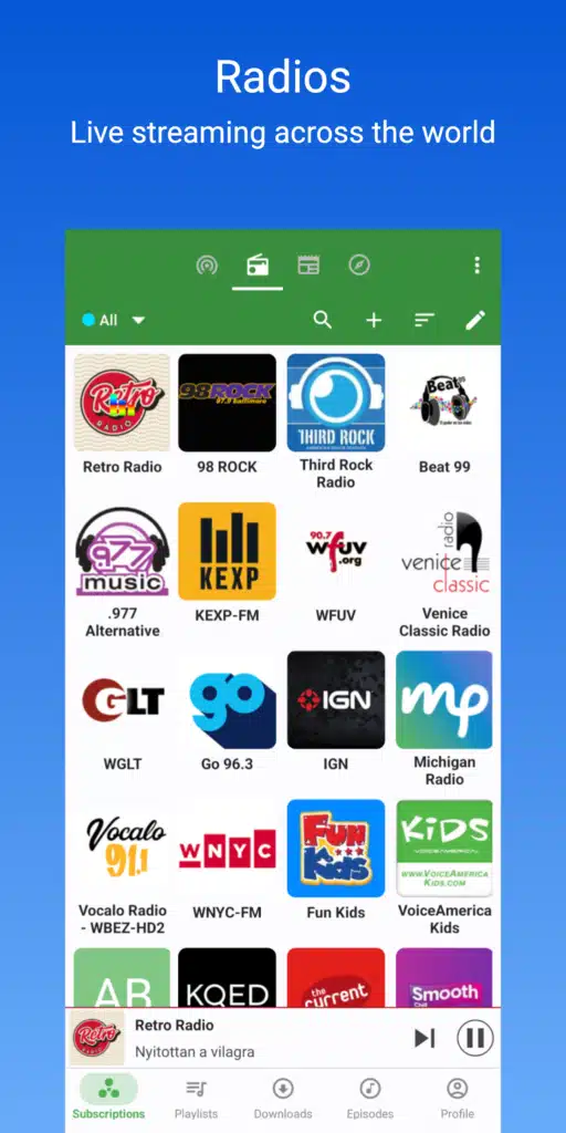 تحميل تطبيق Podcast Republic - Podcast app مشغل بودكاست شامل