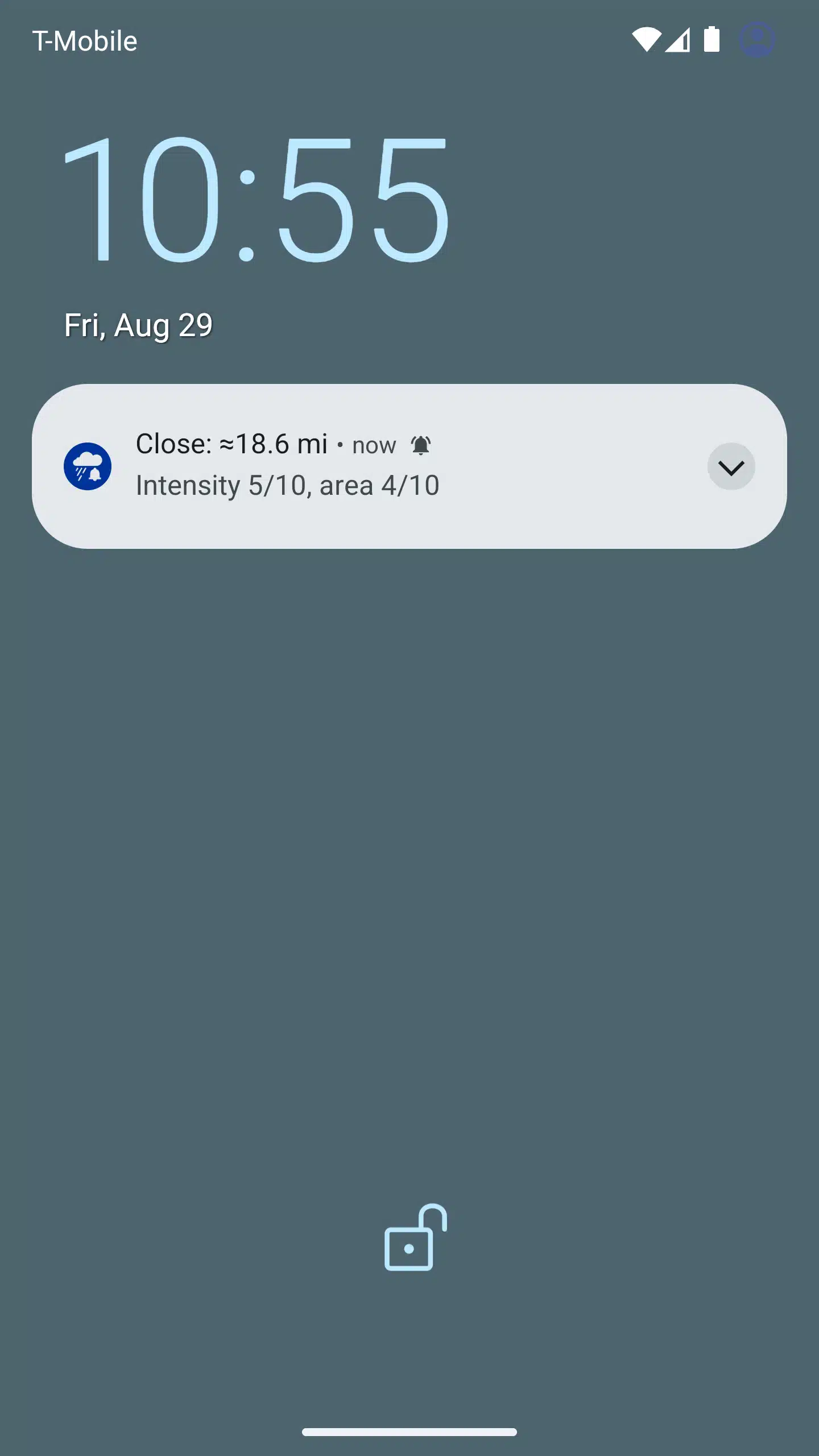 تحميل تطبيق Rain Alarm للإنذار المبكر بهطول الأمطار والثلوج (2)