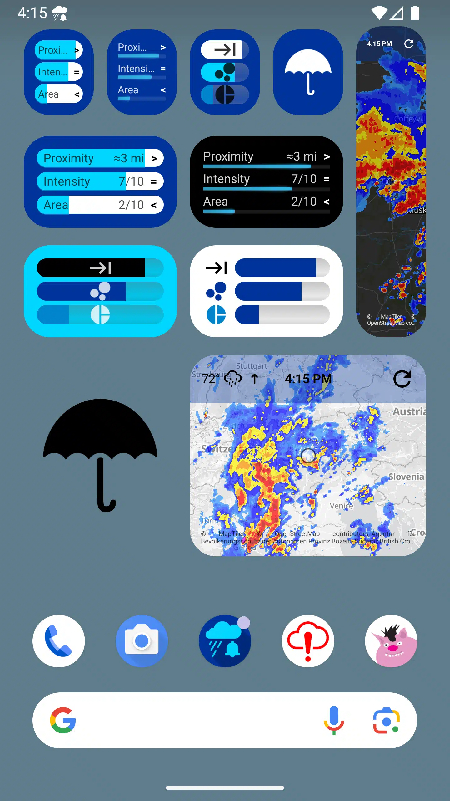 تحميل تطبيق Rain Alarm للإنذار المبكر بهطول الأمطار والثلوج