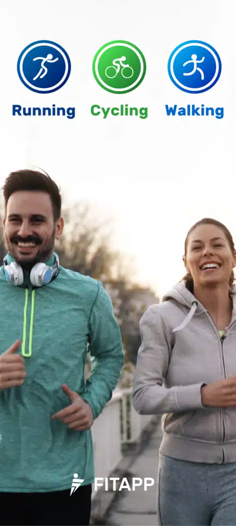 تحميل تطبيق Running Tracker App - FITAPP  للياقة البدنية