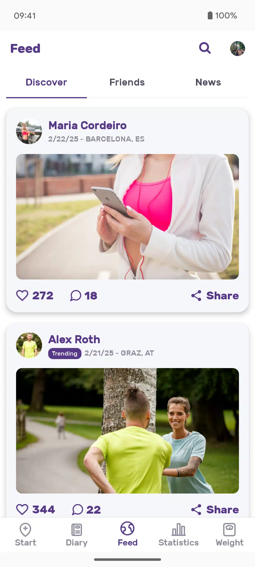 تحميل تطبيق Running Tracker App - FITAPP للياقة البدنية (5)