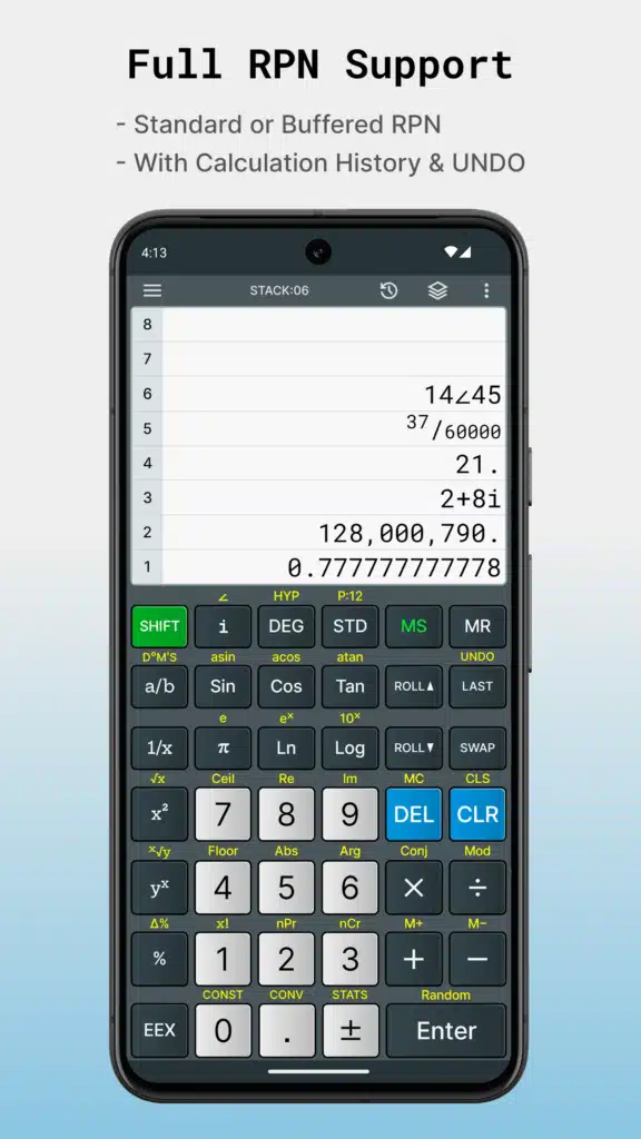 تحميل تطبيق Scientific Calculator Plus آلة حاسبة علمية