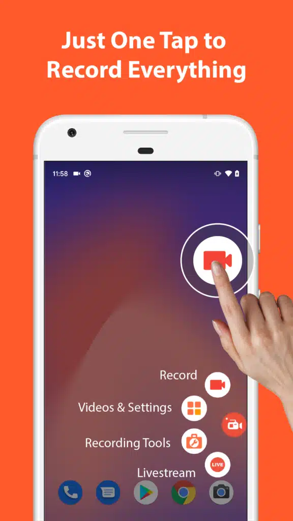 تحميل تطبيق Screen Recorder - AZ Recorder لتسجيل شاشة أجهزة أندرويد