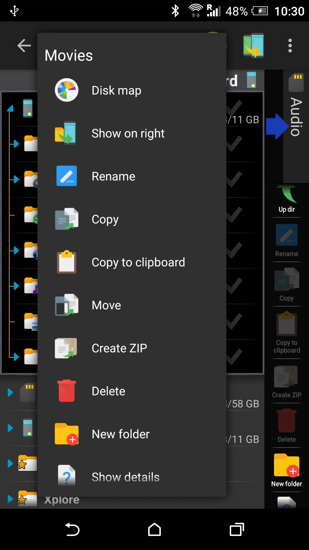 تحميل تطبيق X plore File Manager لإدارة وتنظيم الملفات