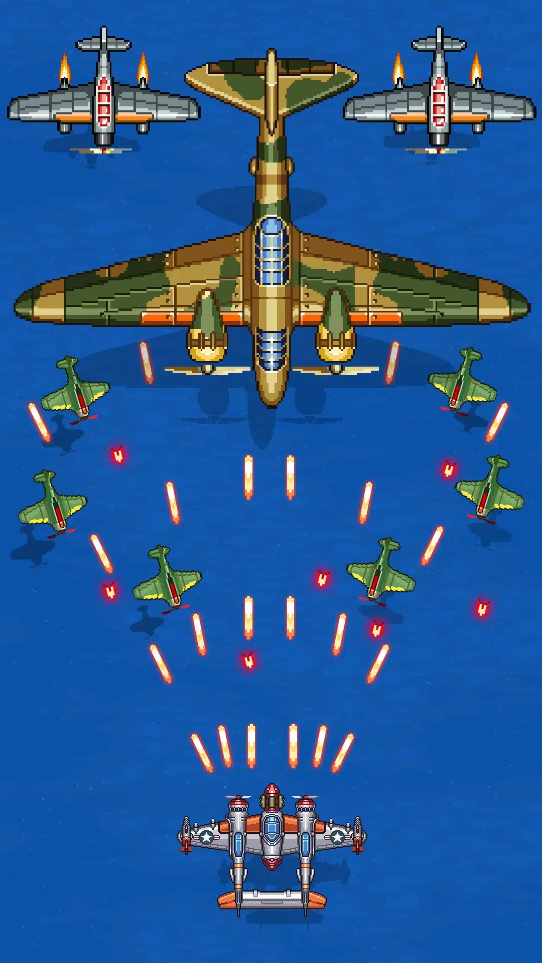 تحميل لعبة 1945 Air Force MOD لعبة حرب الطائرات