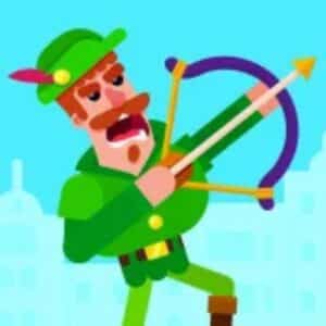 تحميل لعبة Bowmasters MOD لعبة اطلاق الاسهم والاثاره