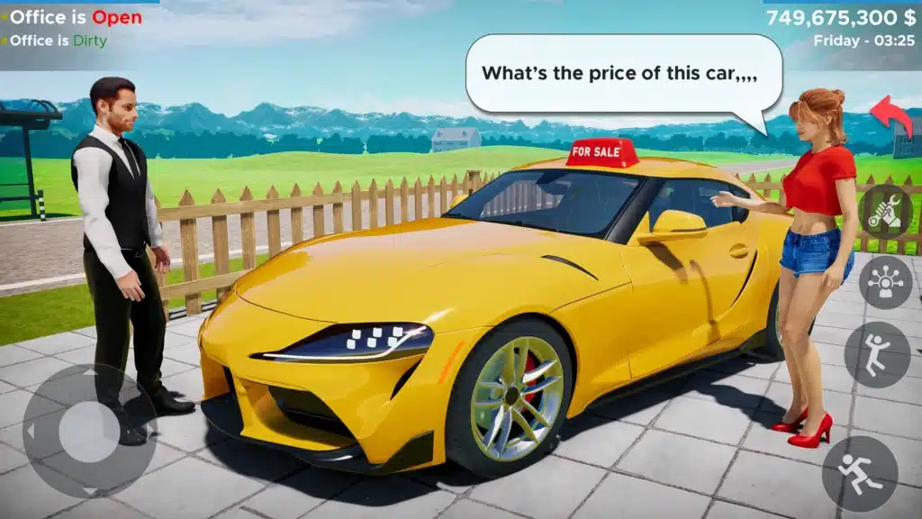 تحميل لعبة Car Saler Simulator Dealership MOD لعبة السيارات