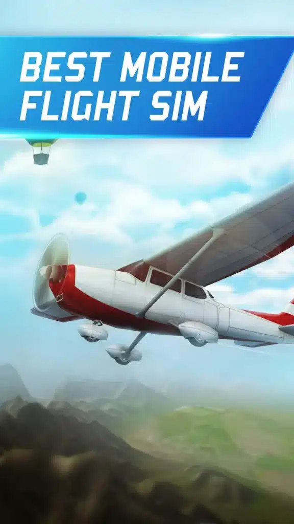 تحميل لعبة Flight Pilot Simulator 3D Free MOD ألعاب الطيران للاندرويد