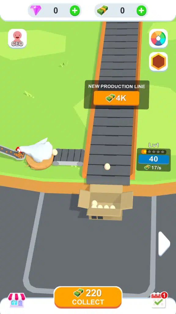 تحميل لعبة Idle Egg Factory MOD لعبة مصنع البيض للاندرويد