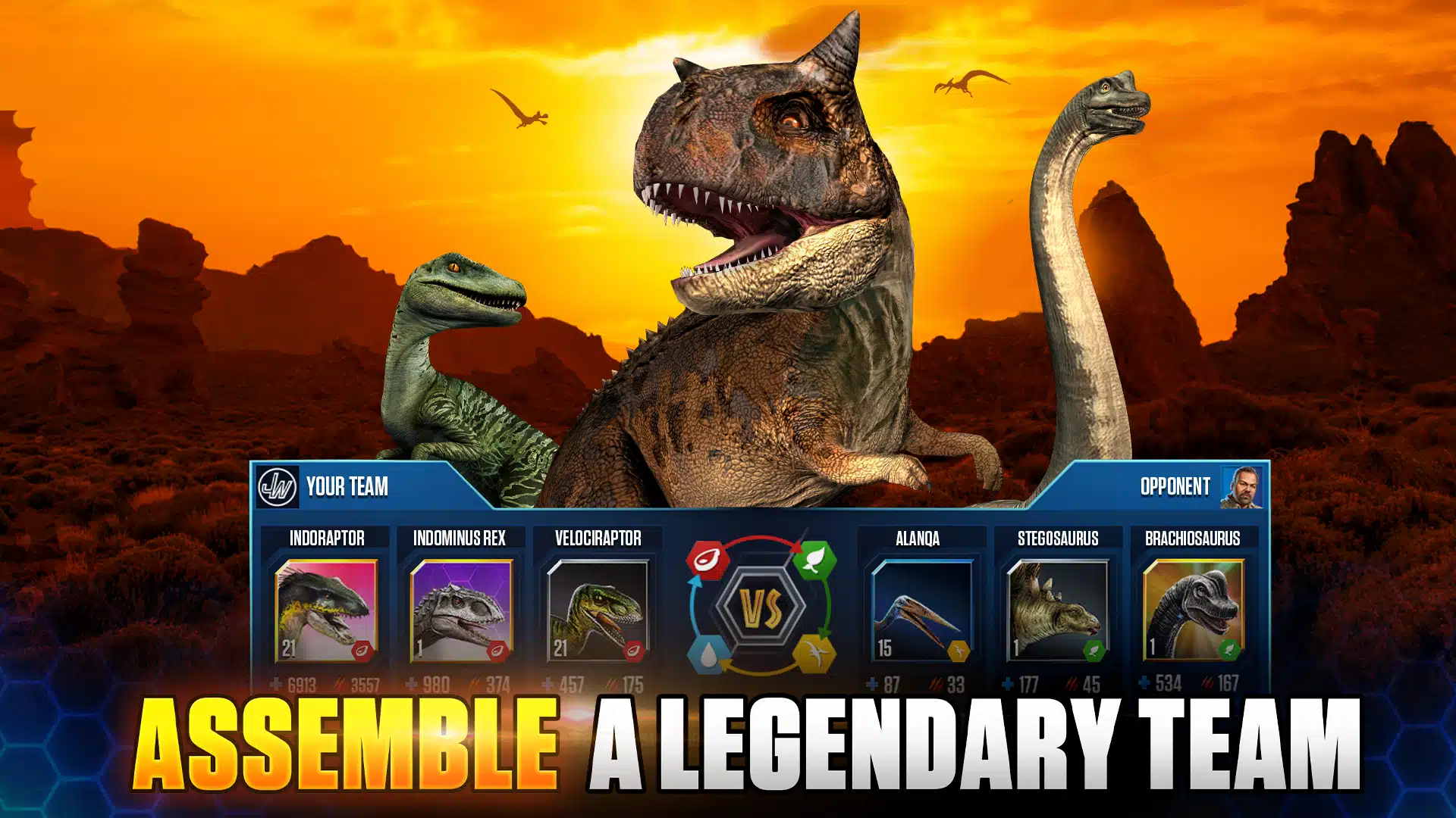 تحميل لعبة Jurassic World The Game | لعبة الدينصورات المميزه للاندرويد