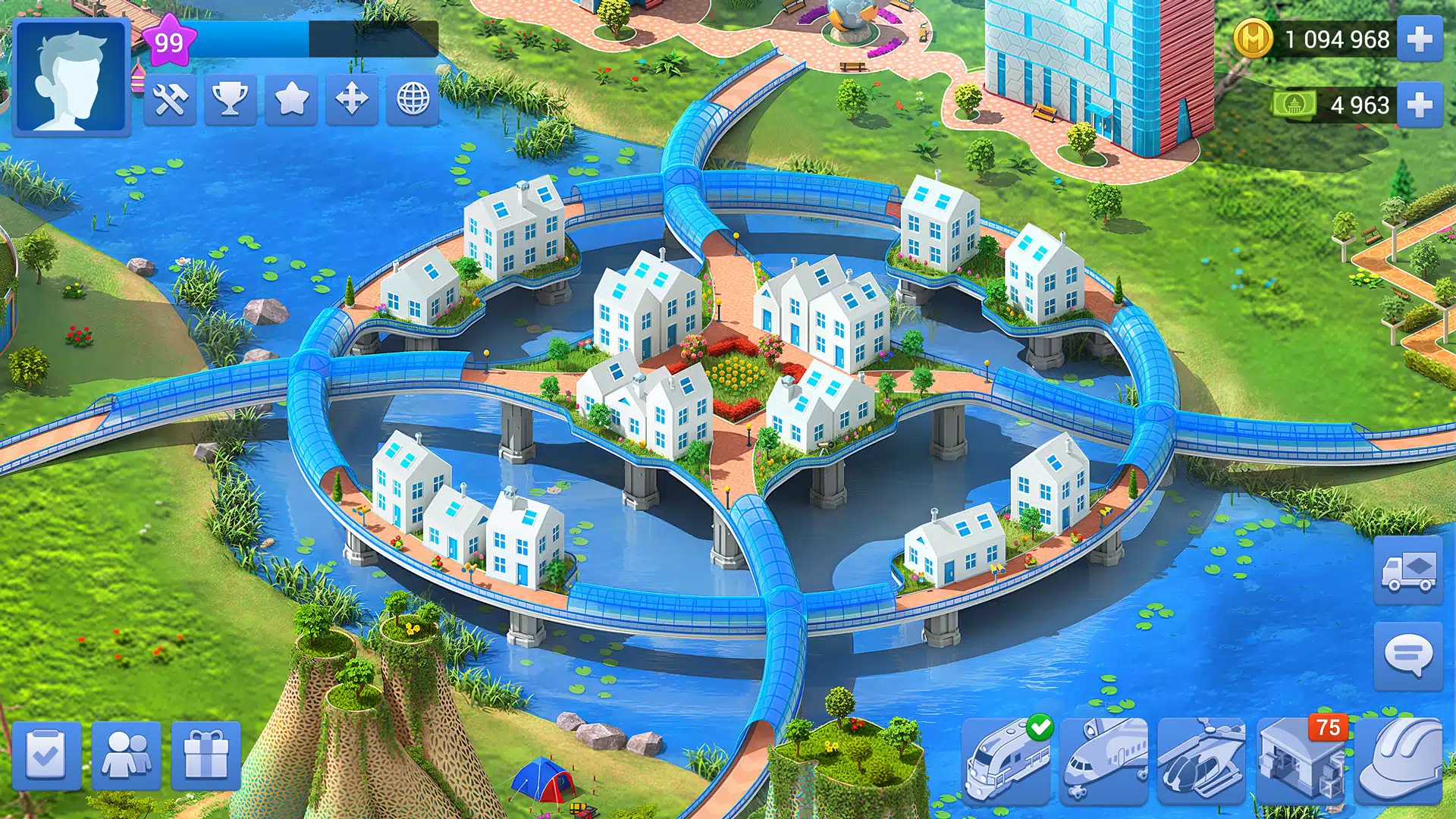تحميل لعبة Megapolis City Building Sim| لعبة بناء المدن