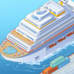 تحميل لعبة My Cruise MOD لعبة محاكاة سفن