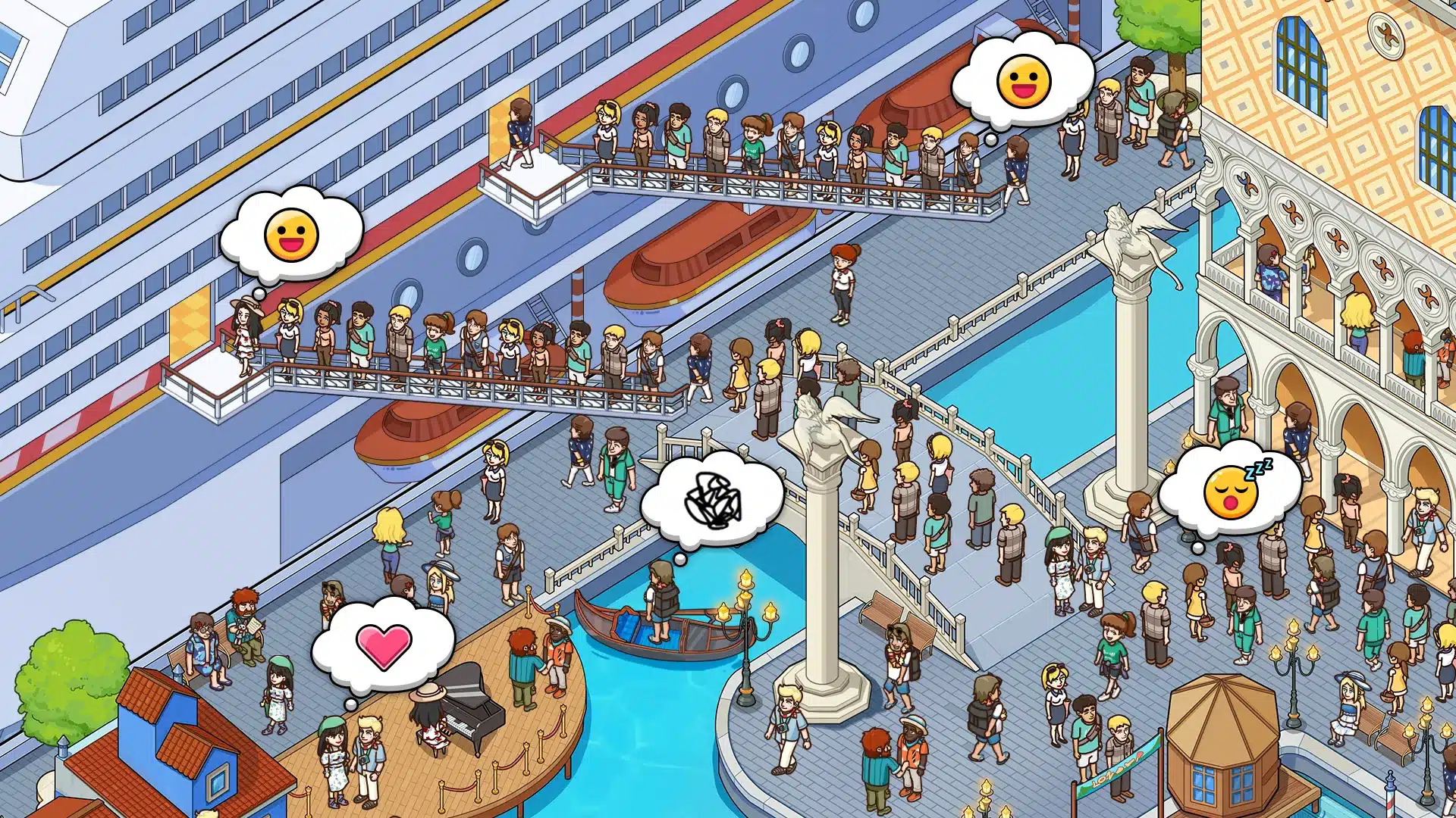 تحميل لعبة My Cruise MOD لعبة محاكاة سفن