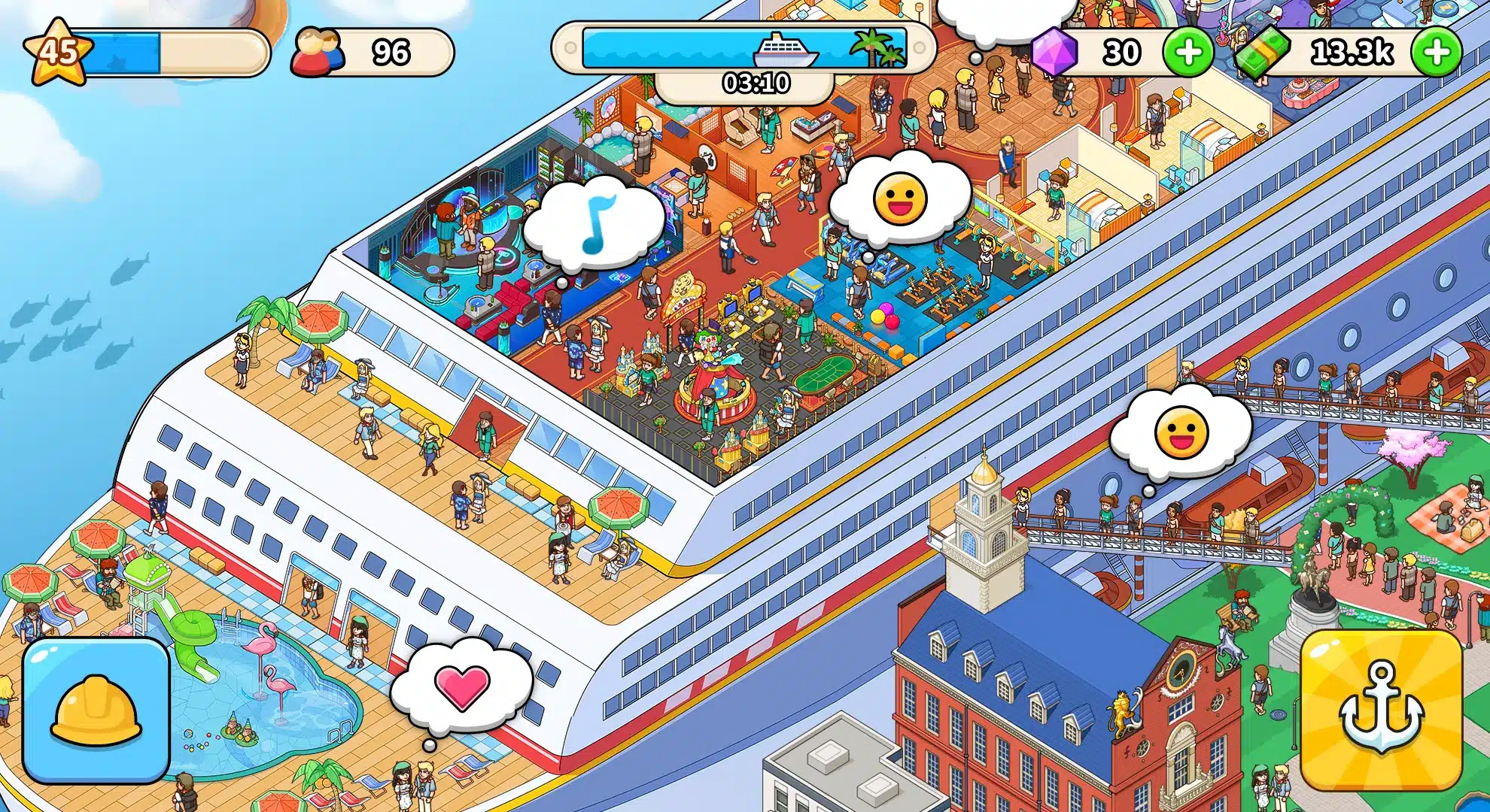 تحميل لعبة My Cruise MOD لعبة محاكاة سفن
