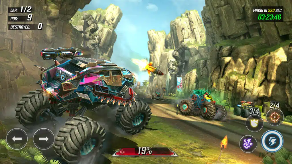 تحميل لعبة RACE Rocket Arena Car Extreme لعبة السباقات
