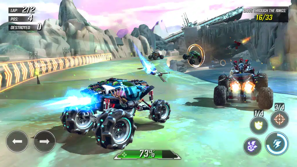 تحميل لعبة RACE Rocket Arena Car Extreme لعبة السباقات