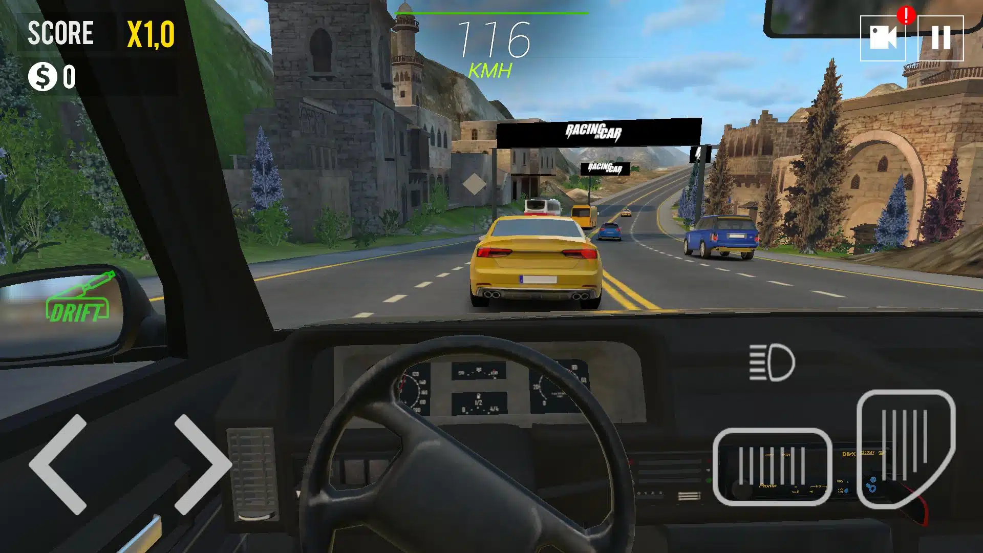 تحميل لعبة Racing in Car 2021 MOD قيادة السيارات