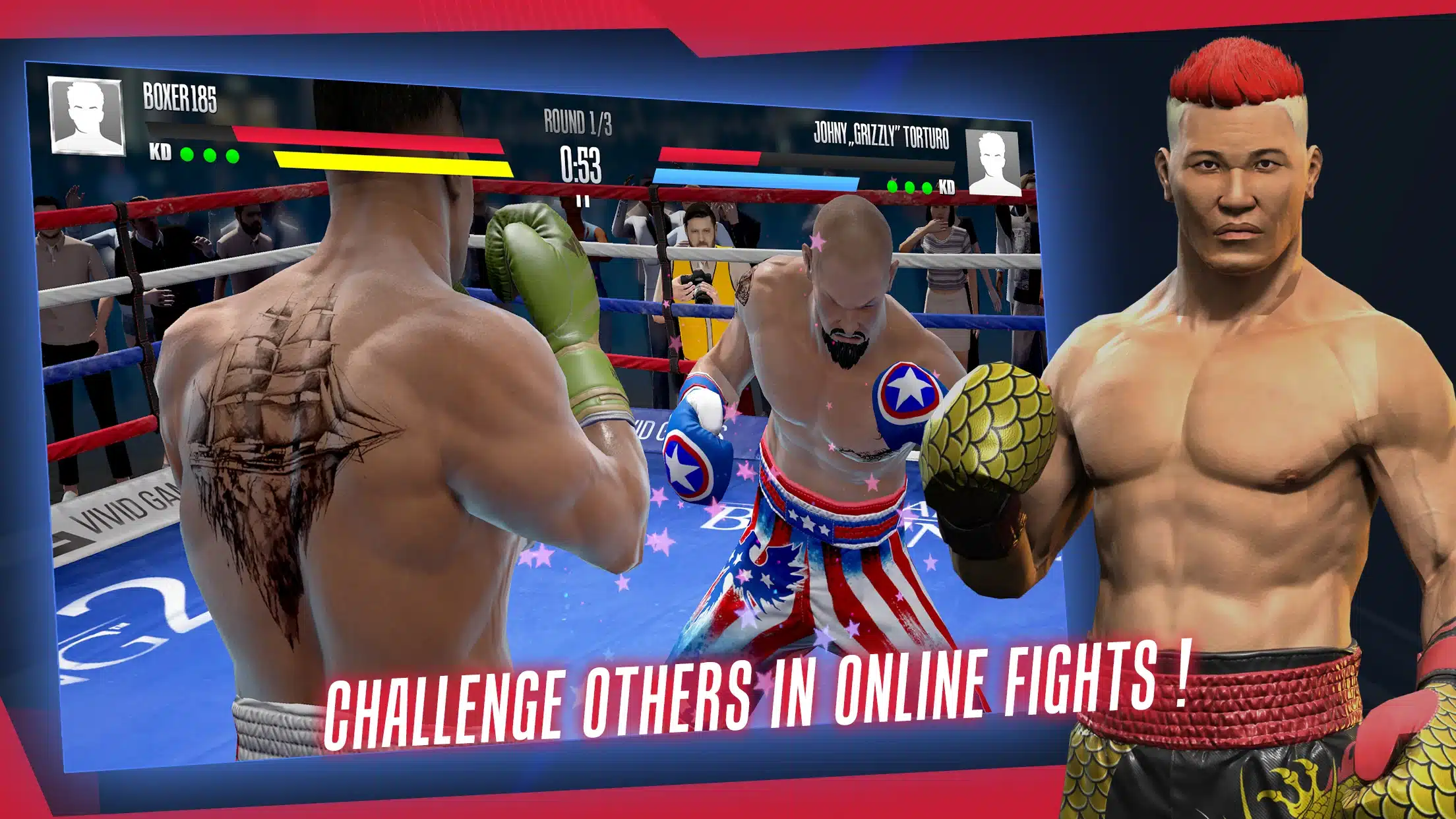 تحميل لعبة Real Boxing 2 MOD | لعبة المصارعه للأندرويد