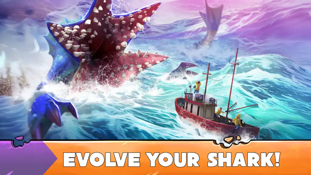 تحميل لعبة hungry shark mod لستكشاف الجزر