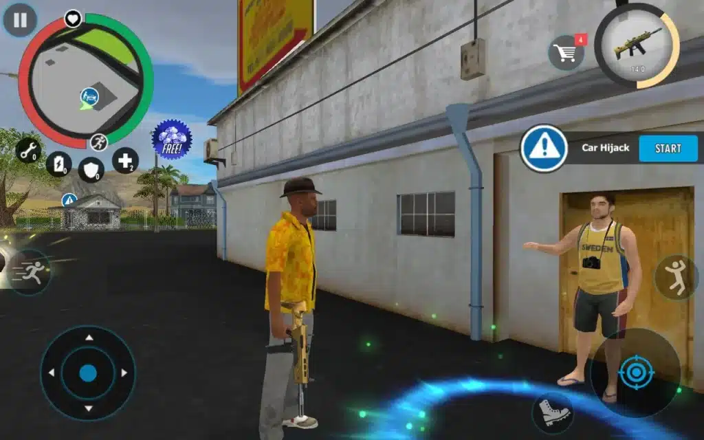 تحميل لعبة real gangster mod للاكشن والاثاره
