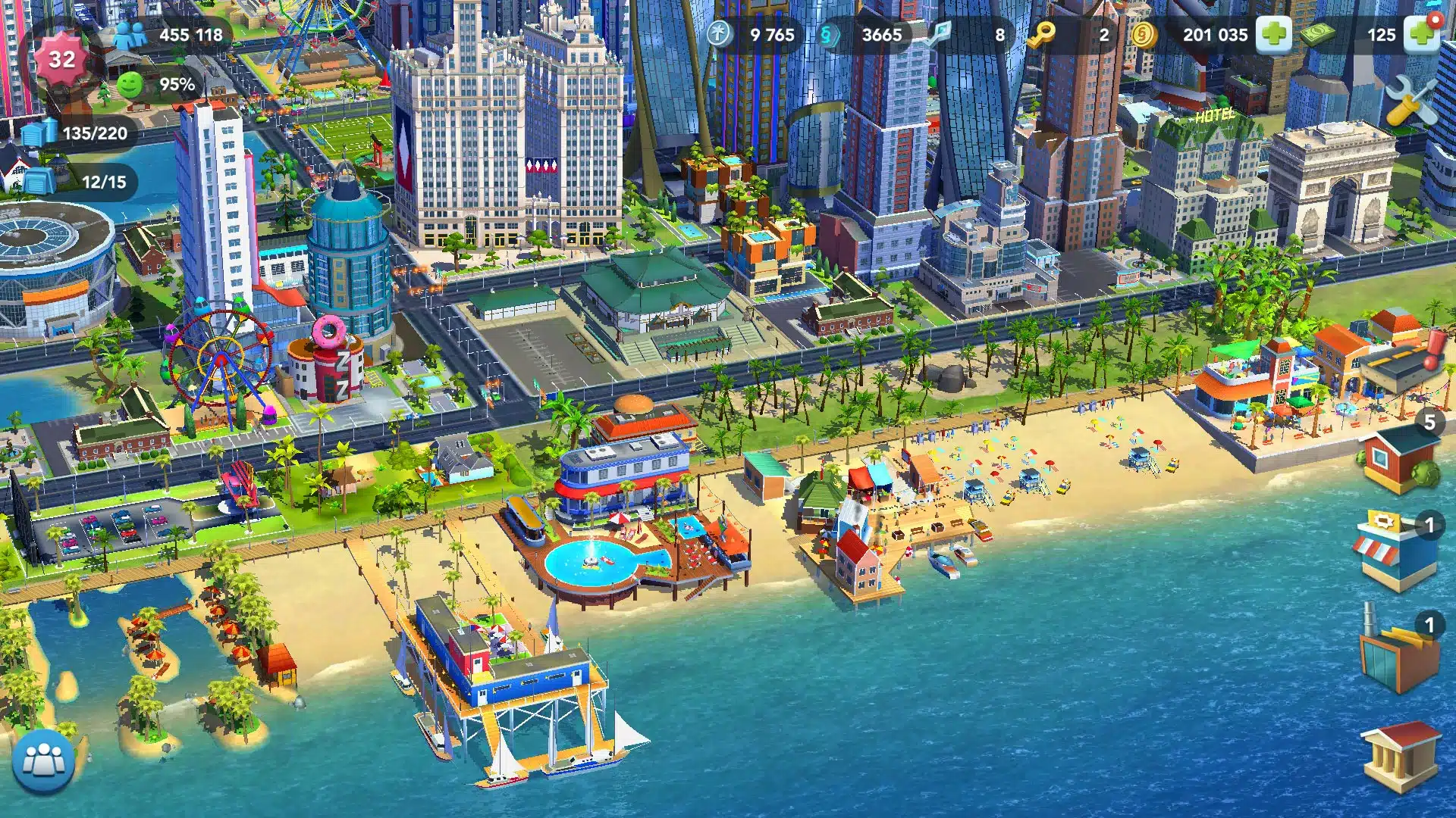 تحميل لعبة simcity buildit | أنشاء المدن