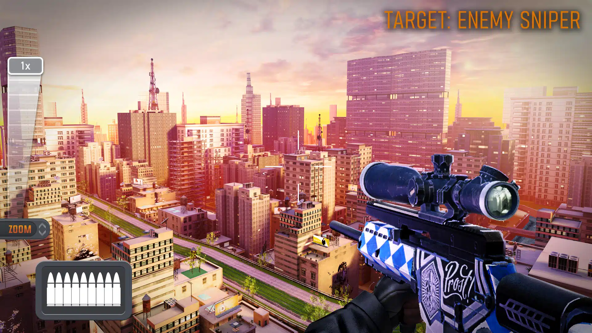 تحميل لعبة sniper 3d mod القنص للاندرويد