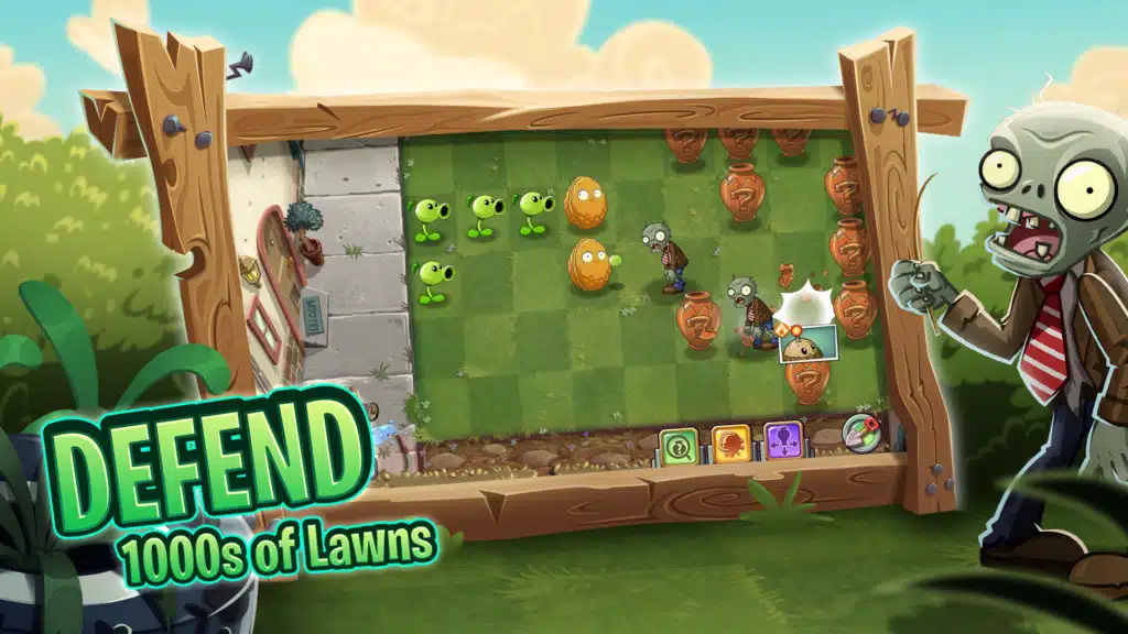 تحميل لعبة لعبة Plants vs Zombies 2 MOD الزومبي للاندرويد