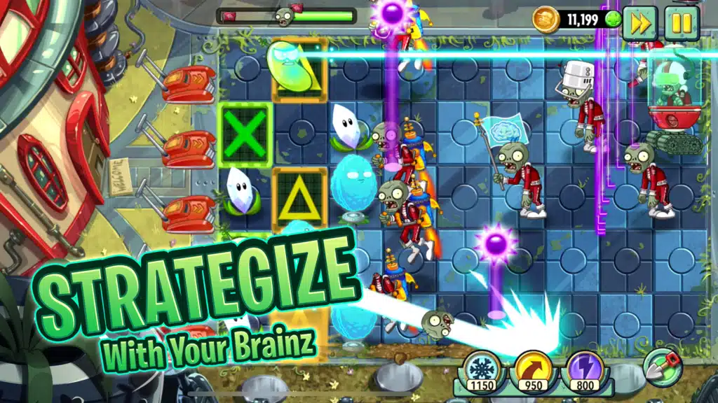 تحميل لعبة لعبة Plants vs Zombies 2 MOD الزومبي للاندرويد