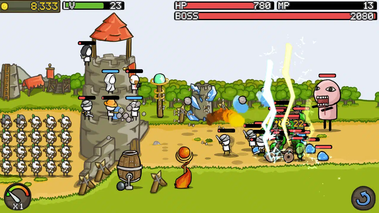 تحميل لعبه grow castle mod | للاندرويد