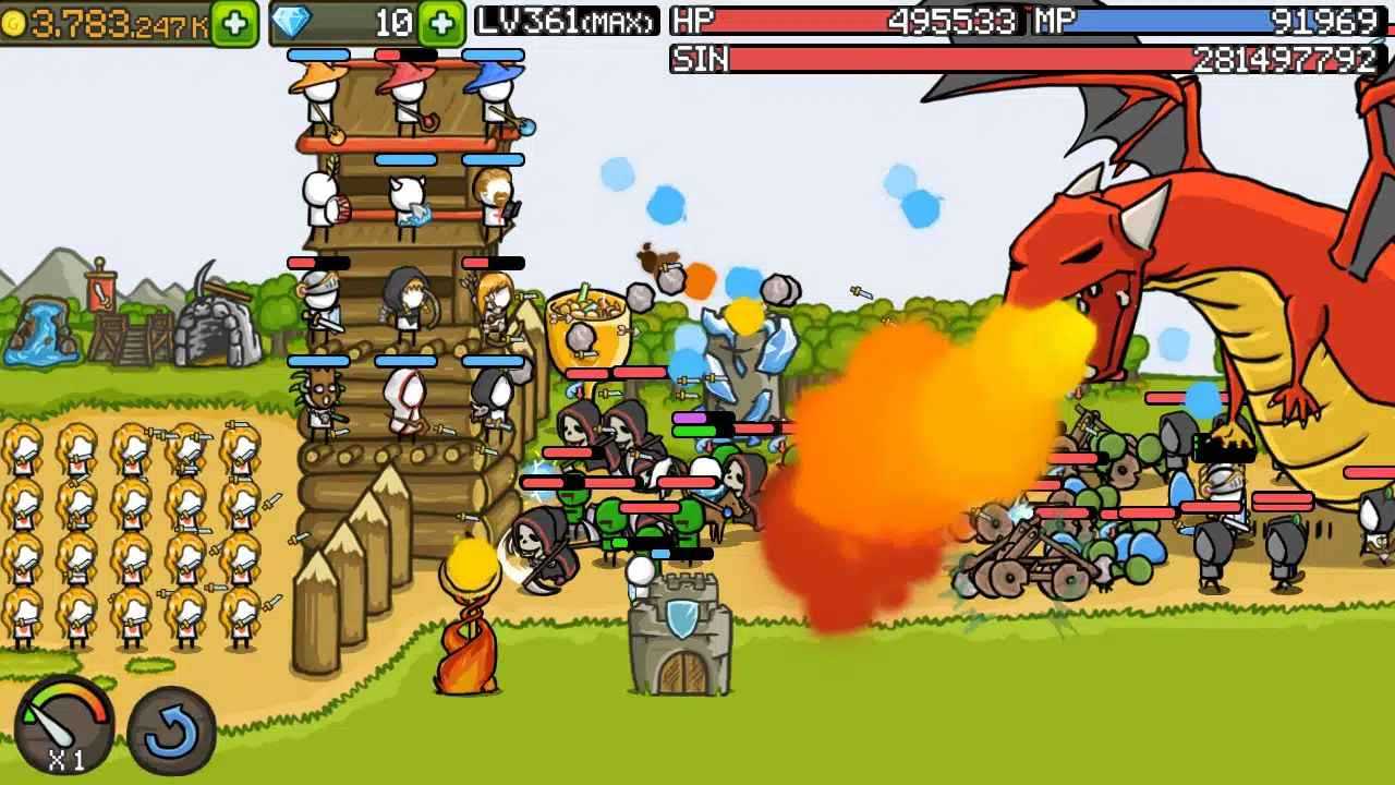 تحميل لعبه grow castle mod | للاندرويد