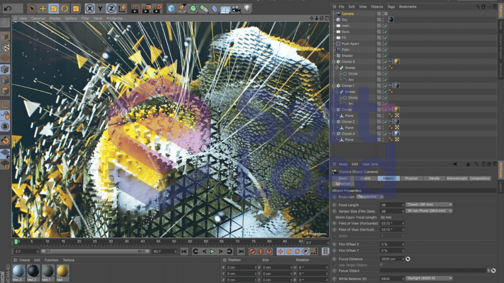 كل ما تحتاج معرفته عن برنامج CINEMA 4D للتصميم والموشن جرافيك