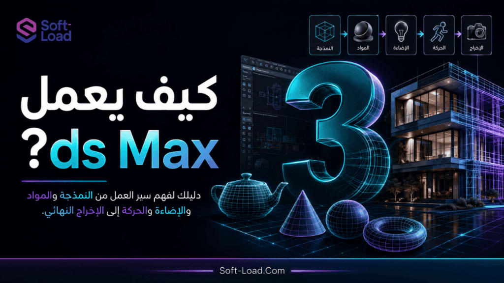 كيف يعمل 3ds Max؟