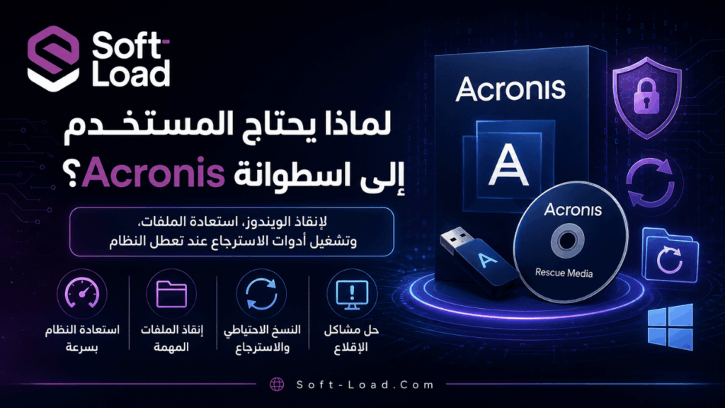 لماذا يحتاج المستخدم إلى اسطوانة Acronis؟