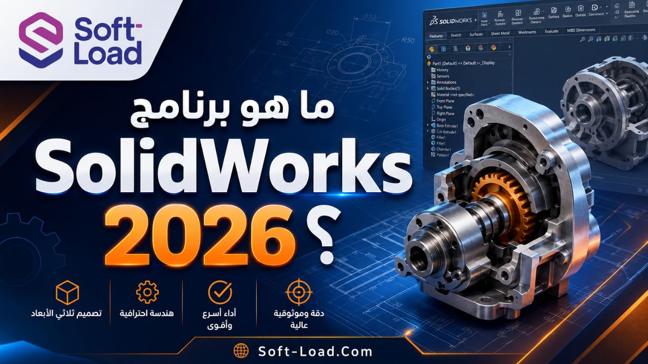 ما هو برنامج SolidWorks 2026؟