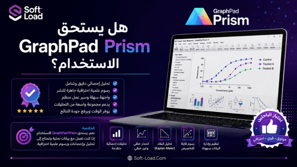 هل يستحق GraphPad Prism الاستخدام؟