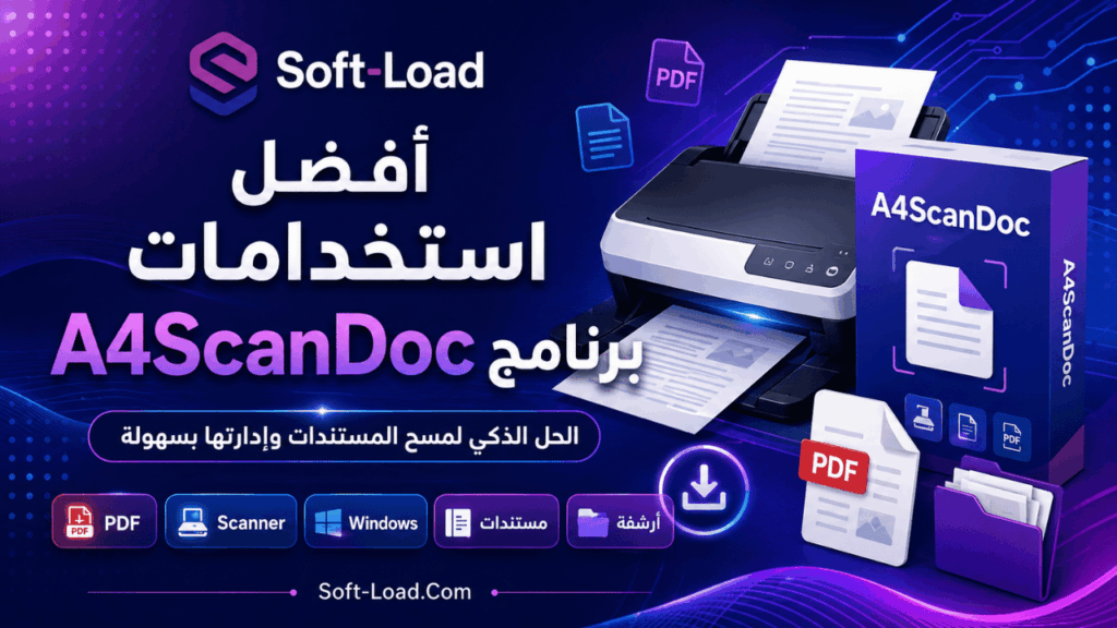 أفضل استخدامات برنامج A4ScanDoc