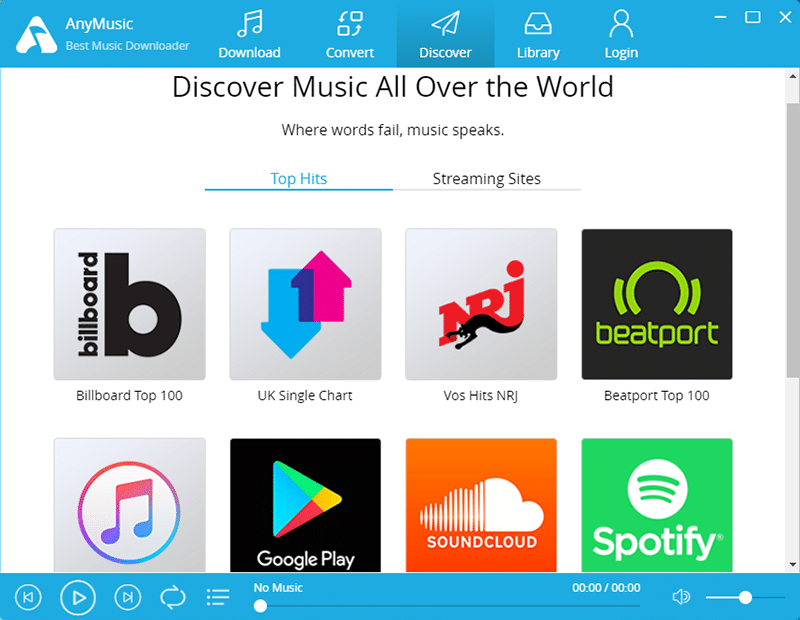 تحميل برنامج AmoyShare AnyMusic لتحميل وتشغيل الموسيقى والفيديوهات