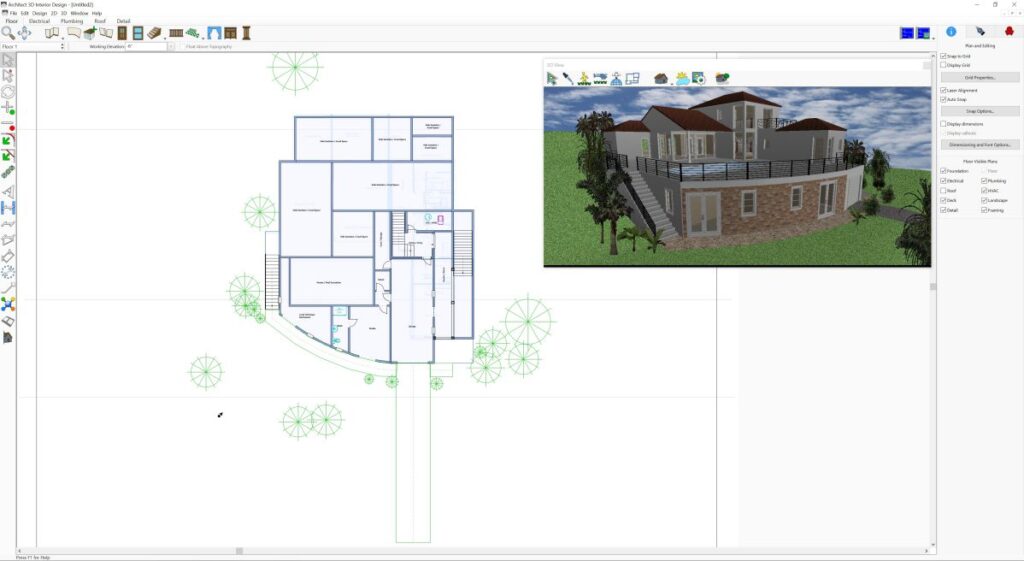 تحميل برنامج Avanquest Architect 3D Landscape Design  للتصميم ثلاثي الابعاد