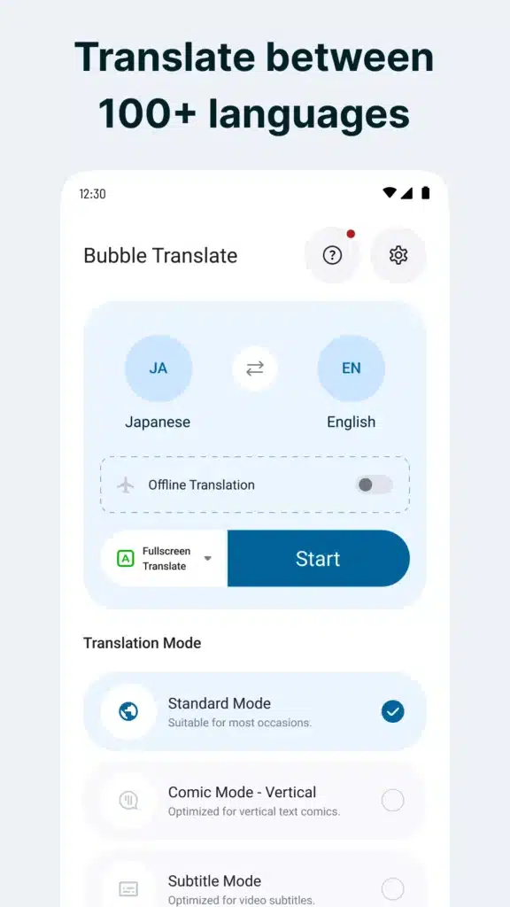 تحميل برنامج Bubble Screen Translate للترجمة الفورية