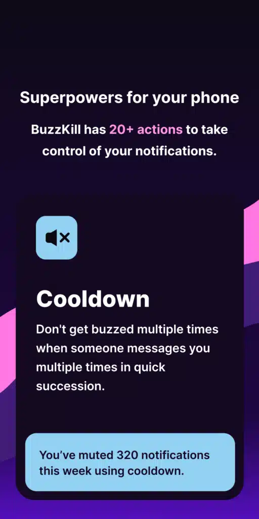 تحميل برنامج BuzzKill Notification Manager للتحكم و تخصيص الاشعارات