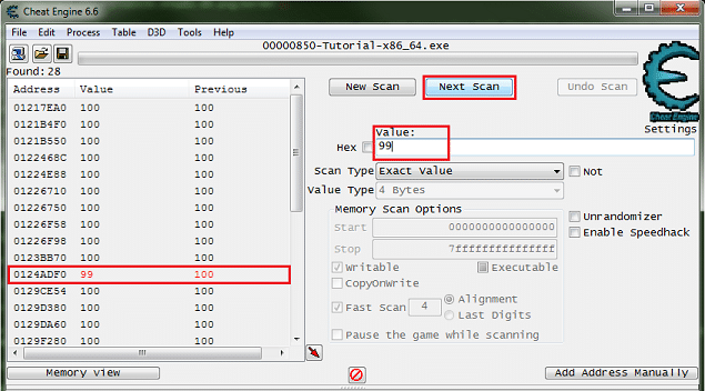 تحميل برنامج Cheat Engine لتعديل وتحليل ألعاب الفيديو