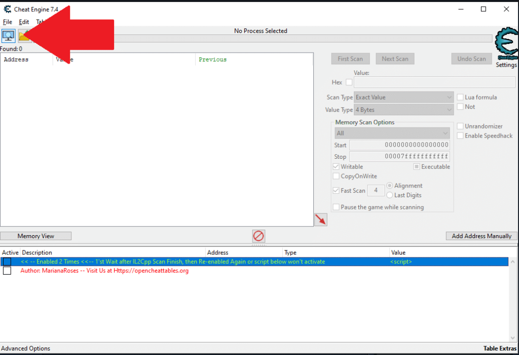 تحميل برنامج Cheat Engine لتعديل وتحليل ألعاب الفيديو