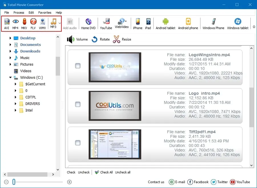 تحميل برنامج CoolUtils Total Movie Converter لتحرير الفيديو