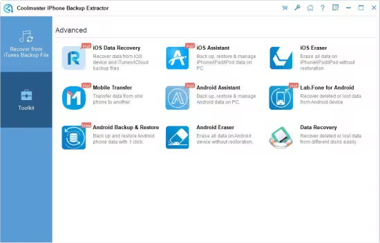 تحميل برنامج Coolmuster iPhone Backup Extractor لاستخراج ملفات من الايتيونز