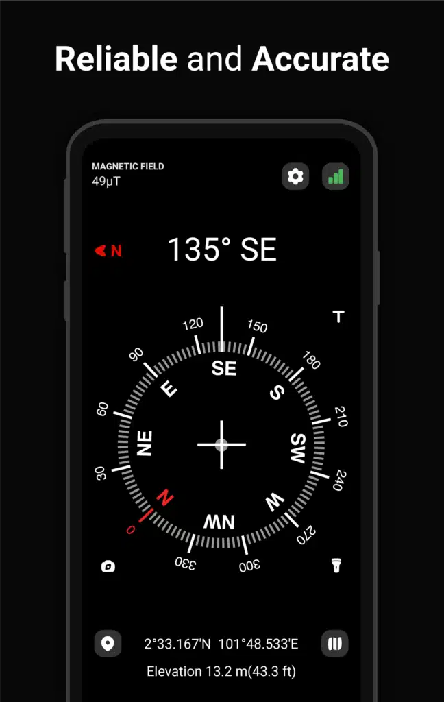 تحميل برنامج Digital Compass أداة ملاحة احترافية